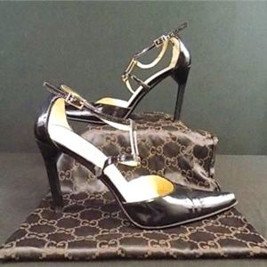 Gucci 101 0452 Pointed Toe 4" Heels, Size:7.5